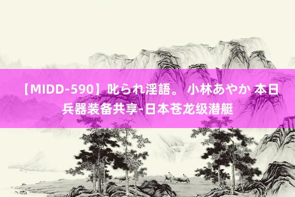 【MIDD-590】叱られ淫語。 小林あやか 本日兵器装备共享-日本苍龙级潜艇