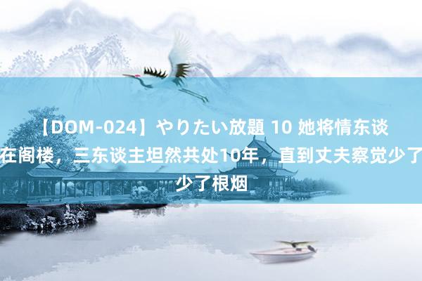 【DOM-024】やりたい放題 10 她将情东谈主藏在阁楼，三东谈主坦然共处10年，直到丈夫察觉少了根烟