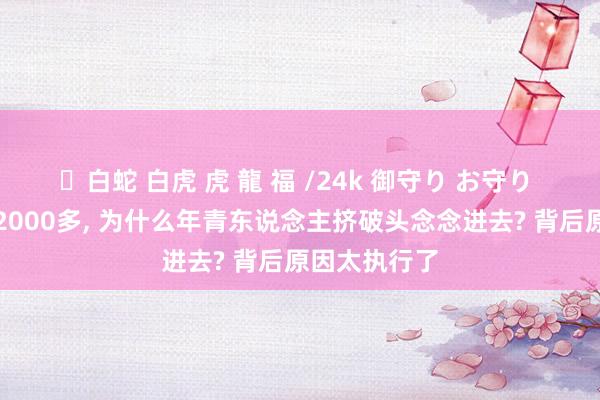 ✨白蛇 白虎 虎 龍 福 /24k 御守り お守り 国企工资才2000多， 为什么年青东说念主挤破头念念进去? 背后原因太执行了